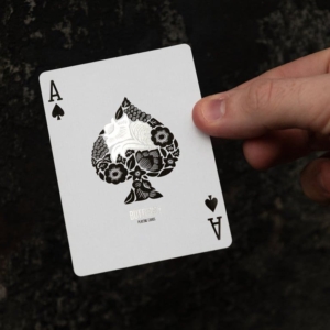 Butterfly Workers Edition V1 Playing Cards - Silver