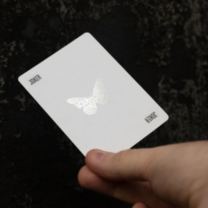 Butterfly Workers Edition V1 Playing Cards - Silver