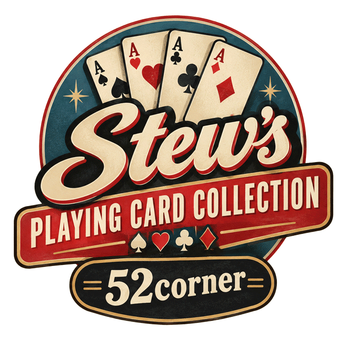Stew's Playing Card Collection 52corner Logo