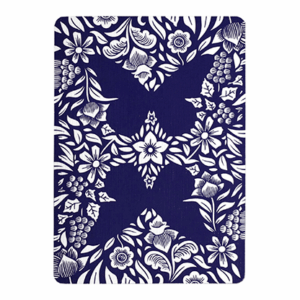 Butterfly Playing Cards Marked, Blue 3rd Edition - Signed