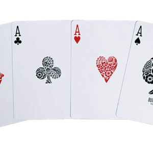 Butterfly Playing Cards Marked, Blue 3rd Edition - Signed