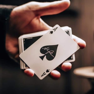 X Deck (Black) Playing Cards &lsquo;SIGNED&rsquo; by Alex Pandrea
