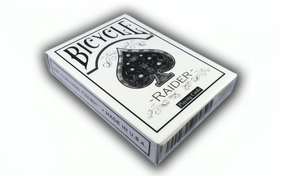 Bicycle Raider Playing Cards (White)