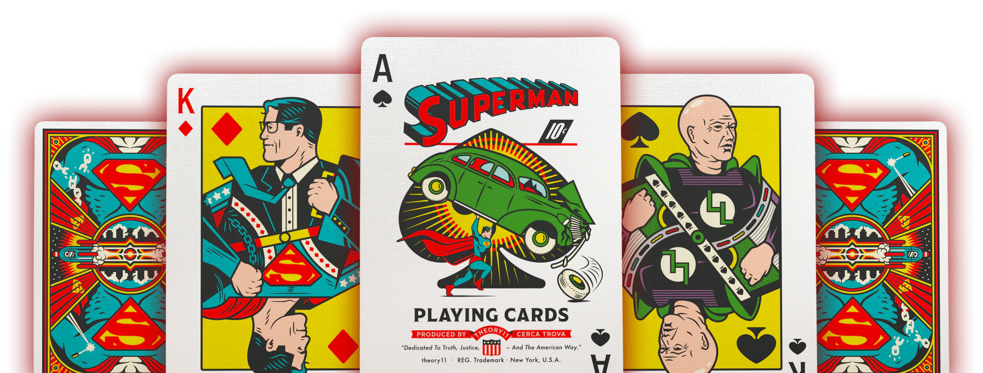 Superman Playing Cards by Theory 11