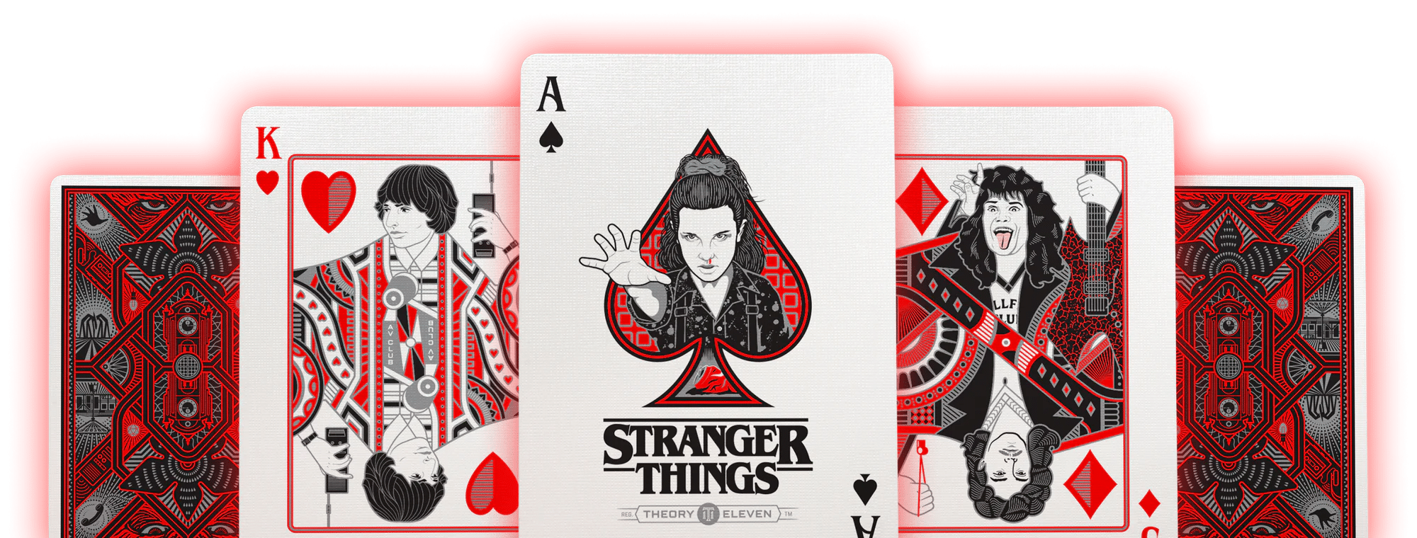 Stranger Things Playing Cards by Theory 11