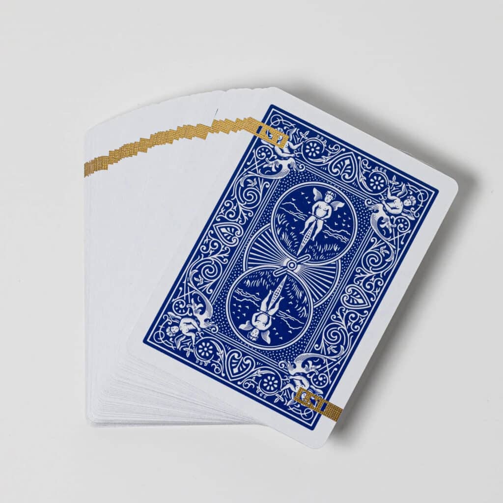 1st Edition Blue Bicycle Rider Backs
