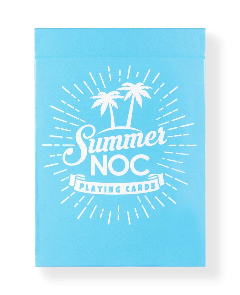 Summer NOC - Blue Playing Cards