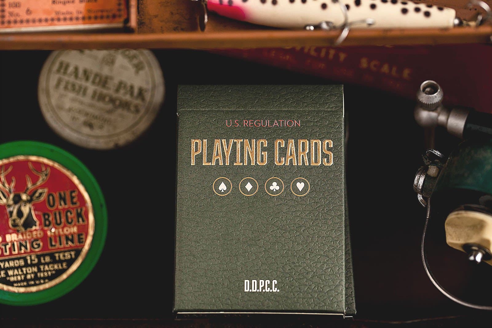 Featured image for “Vintage Plaid Arizona Red Playing Cards”
