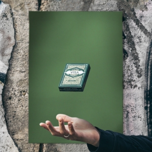 VISA Playing Cards - Green Edition