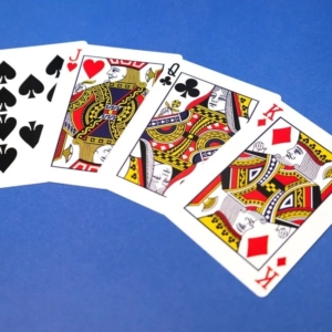 Butterfly Workers Edition V1 Playing Cards - Blue