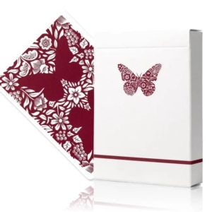 Butterfly Workers Edition V1 Playing Cards - Red