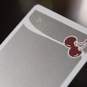 Cherry Casino House Deck (McCarran Silver) Playing Cards