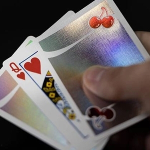 Cherry Casino Sands Mirage (Holographic) Playing Cards