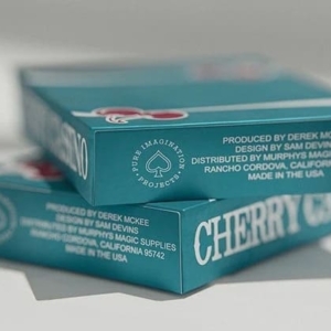 Cherry Casino (Tropicana Teal) Playing Cards