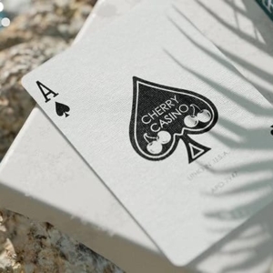 Cherry Casino (Tropicana Teal) Playing Cards
