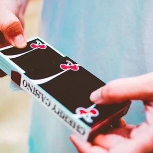 Cherry Casino V3 True Black Playing Cards
