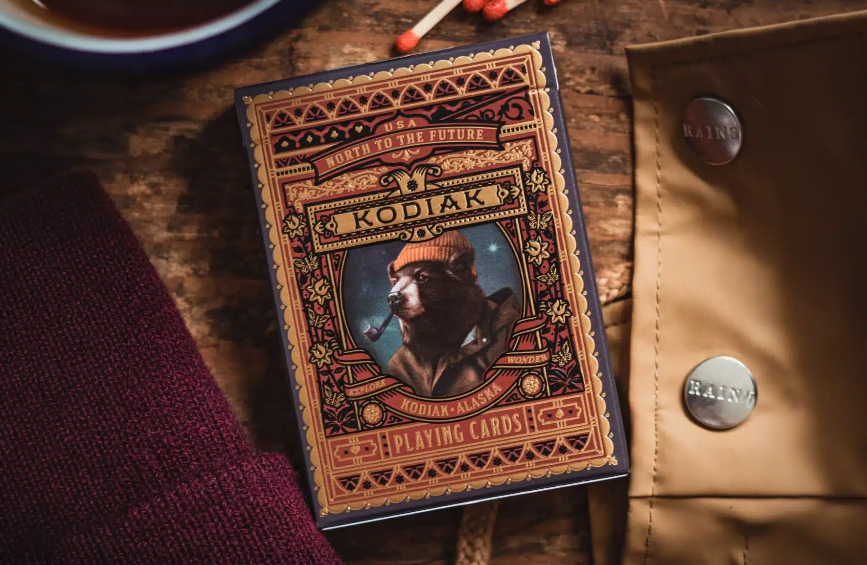 Featured image for “Kodiak ‘Gilded’ Playing Cards”