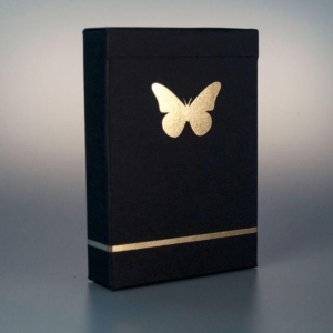 Butterfly Playing Cards - Black and Gold Limited Edition