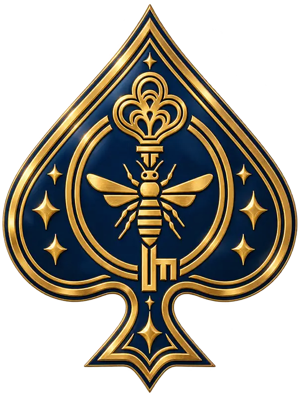 The Key & Bee Ace of Spades